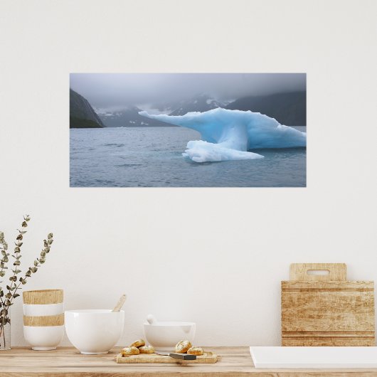Poster Iceberg, Whittier, AK (Cuisine)