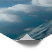 Poster Icebergs au large de la pointe sud de la Géorgie d (Coin)
