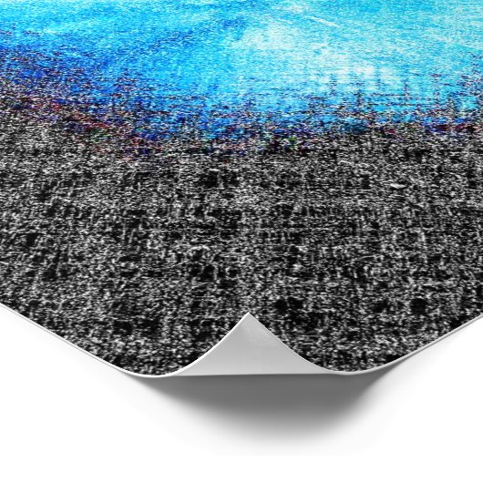 Poster Icecube Cartésien (Coin)