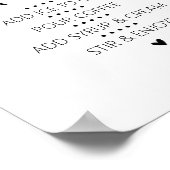 Poster Iced Coffee Bar Drink Sign (Coin)