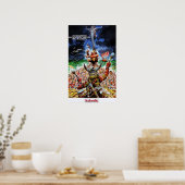 Poster ICELANDIC AIRLINES Vikings Low Fare Europe Retro (Cuisine)