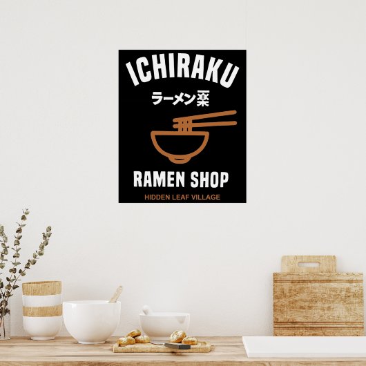 Poster Ichiraku Ramen (Cuisine)