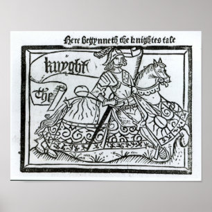 Poster "Ici Begynneth le Knightes Tale