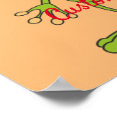 Poster Ici, je suis mignonne grenouille Thunder_Cove (Coin)