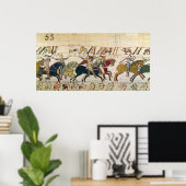 Poster Ici, les Français se battent (Bureau à domicile)