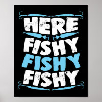 Ici Poisson Poisson Poisson T Chemise Hommes Femme