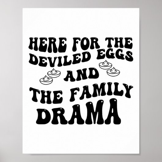 Poster Ici Pour Les Oeufs Dévastés Et Le Drame Familial (Devant)