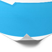 Poster Icône Ancre bleue marine moderne (Coin)