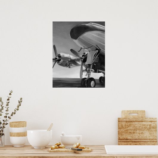 Poster Icône Aviation (Cuisine)