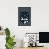 Poster Icône Batman Cowl/Skull (Bureau à domicile)