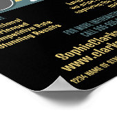 Poster Icône d'appareil photo rétro, photographe, locatio (Coin)