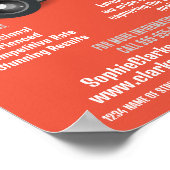 Poster Icône de caméra Flash, photographe, location de ph (Coin)