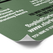 Poster Icône de caméra simple, photographe, location de p (Coin)