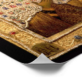 Poster Icône de la Vierge, monastère de Smolenskaja (Coin)