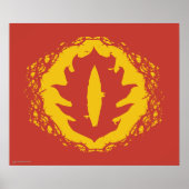 Poster Icône de l'oeil de Sauron (Devant)