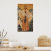 Poster Icône de saint Sabas de Jérusalem, 1572 (Cuisine)