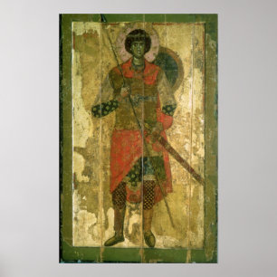 Poster Icône de St. George, 1130-50