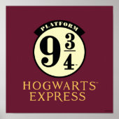Poster Icône EXPRESS de la plateforme 9 3/4 HOGWARTS™ (Devant)