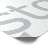 Poster Icône financière moderne d'achat d'actions minimal (Coin)