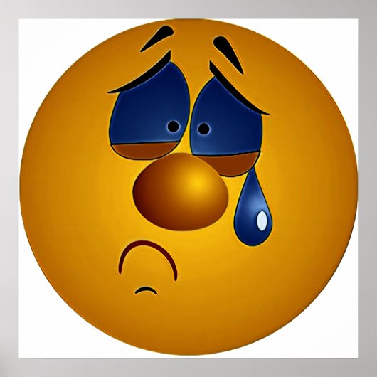 Poster icône - Je pleure - (Devant)