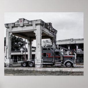 Poster Icône Kenworth W900L Fleenor Bros.