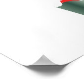 Poster Icone Londres Points de repère Carte Royaume-Uni V (Coin)