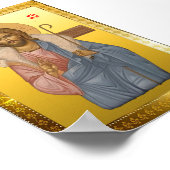 Poster icône orthodoxe de Jésus-Christ (Coin)