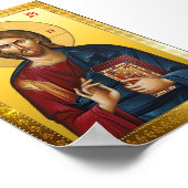 Poster icône orthodoxe de Jésus-Christ (Coin)