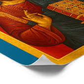 Poster Icône orthodoxe de Jésus-Christ Pantocrator  (Coin)
