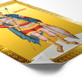 Poster icône orthodoxe de Saint Démétrios (Coin)
