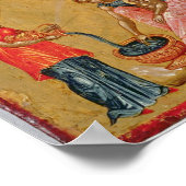 Poster Icône représentant la Nativité (Coin)