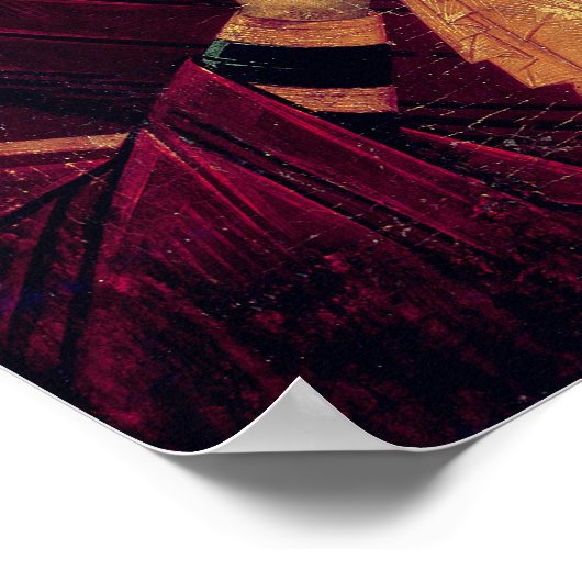 Poster Icône représentant la Sainte Mère de la Passion (Coin)