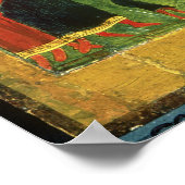 Poster Icône représentant l'entrée du Christ à Jérusalem (Coin)