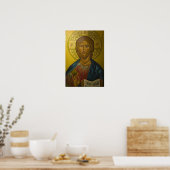 Poster Icône russe à l'intérieur de l'église Sainte-Sophi (Cuisine)