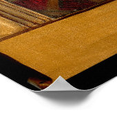 Poster Icône Sainte Catherine Art gothique Imprimer (Coin)