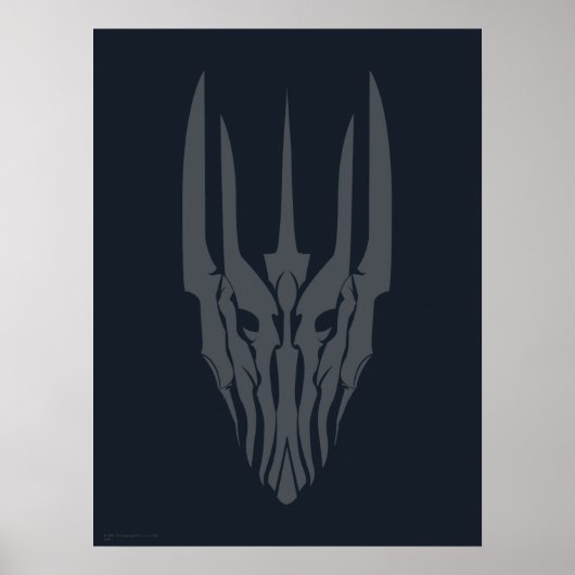 Poster Icône tête de sauron (Devant)