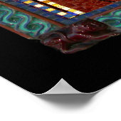 Poster Icône Theotokos "du signe" (Coin)