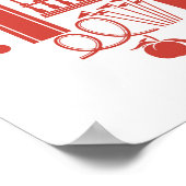 Poster Icônes de Géorgie Atlanta (Coin)