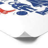 Poster Icônes de Houston Texas (Coin)