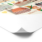 Poster Icônes de voyage Allemagne (Coin)