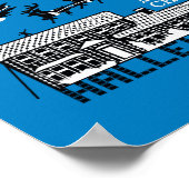 Poster Icônes et citations de vacances de Noël (Coin)