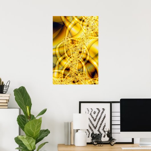 Poster Icônes I (Bureau à domicile)