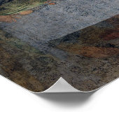 Poster Iconique Léonard de Vinci La Dernière Cène (Coin)