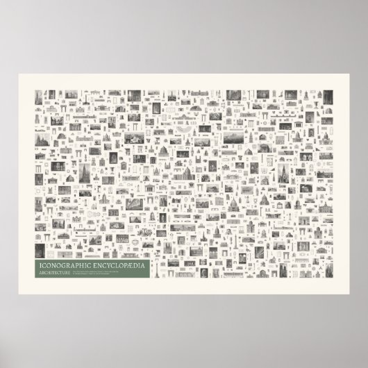 Poster Iconographie - Architecture Figures (Devant)