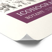 Poster Iconographie - Botanique (Coin)