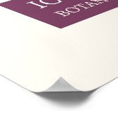 Poster Iconographie - Botanique (Coin)