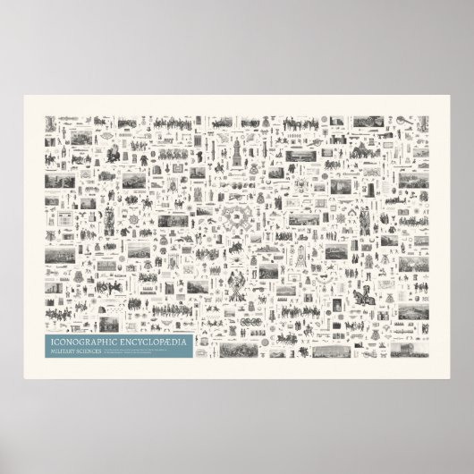 Poster Iconographie - Figures des sciences militaires (Devant)