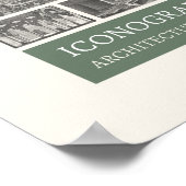 Poster Iconographie - Scènes d'architecture (Coin)