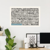 Poster Iconographie - Scènes de sciences militaires (Bureau à domicile)