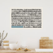 Poster Iconographie - Scènes de sciences militaires (Cuisine)